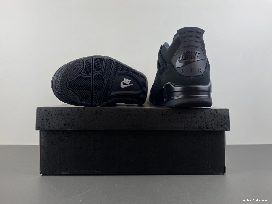 4 (2025) Men's Black  Retro FV5029-010 Jordan Cat 0318